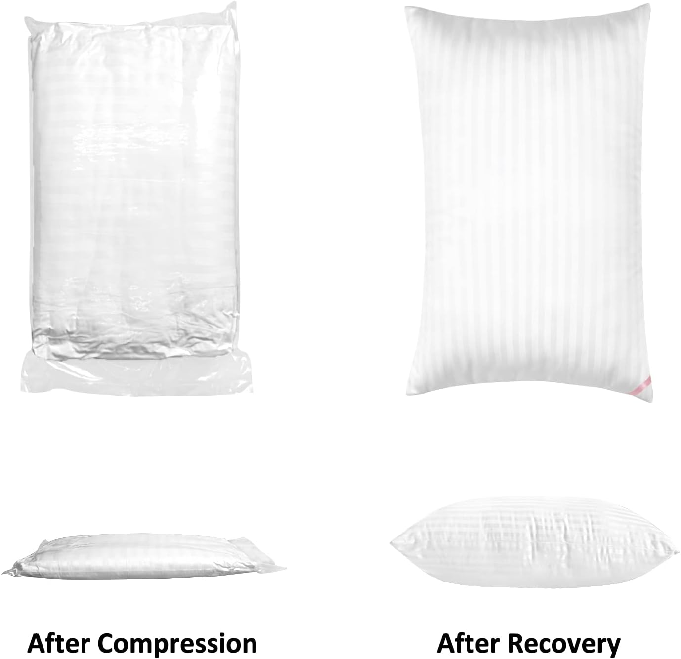 Hotel Collection Bed Pillows for Sleeping 2 Pack Queen Size，Pillows for Side and Back Sleepers,Super Soft Down Alternative Microfiber Filled Pillows,20 x 30 Inches