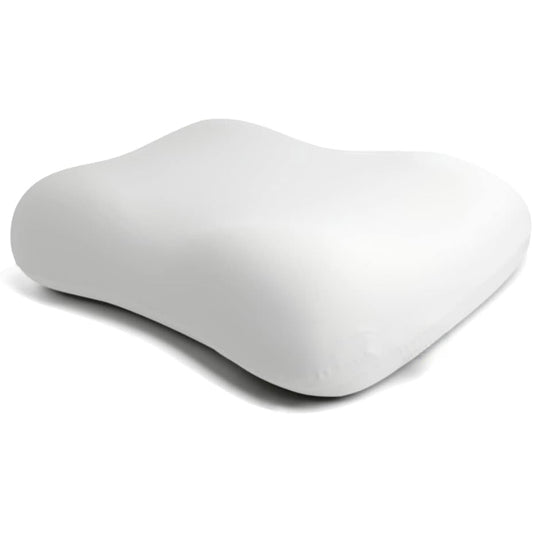 Deep Sleep Pillow, Patented Ergonomic Contour Design for Side & Back Sleepers, Orthopedic Cervical Shape Gently Cradles Head & Provides Neck Support & Shoulder Pain Relief - Calm Grey